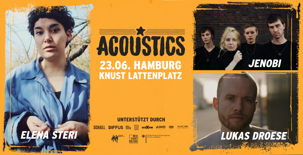Tickets Jenobi, Elena Steri & Lukas Droese, Acoustics Hamburg in Hamburg