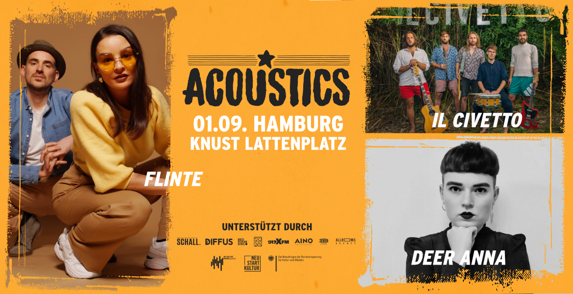 Tickets Il Civetto, Deer Anna & Flinte, Acoustics Hamburg in Hamburg