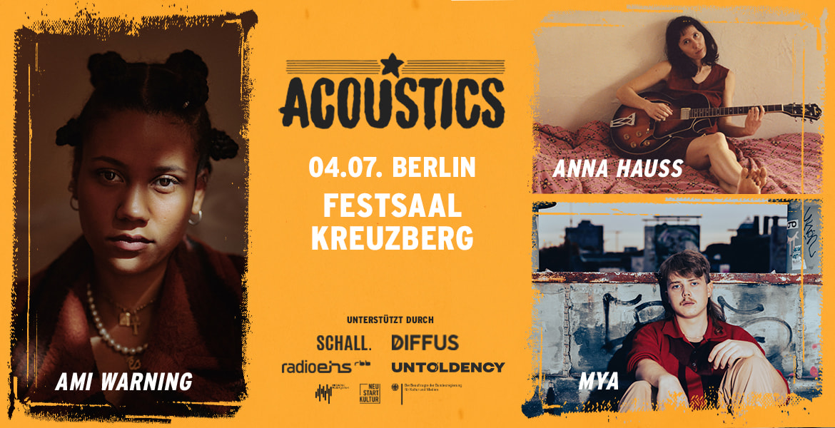 Tickets AMY WARNING | ANNA HAUSS | MYA,  in Berlin