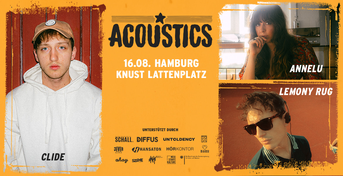 Tickets CLIDE | LEMONY RUG | ANNELU,  in Hamburg